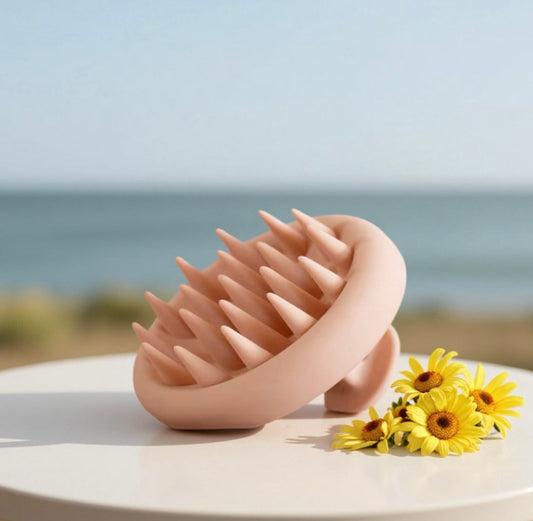 Silicone Bath & Scalp Massager Brush