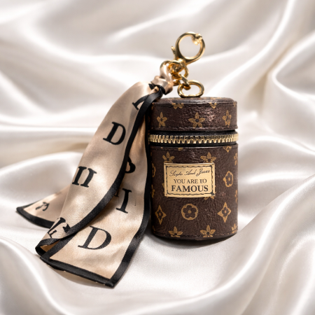 Mili Jae PU Leather Bag Pendant (Mini Coin Pouch Keychain)
