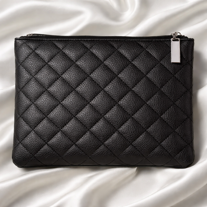 Premium Black Eco-Friendly Makeup Brush Set with Makeup Bag