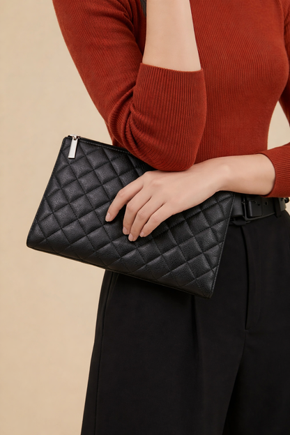 Premium Black Eco-Friendly Makeup Brush Set with Makeup Bag