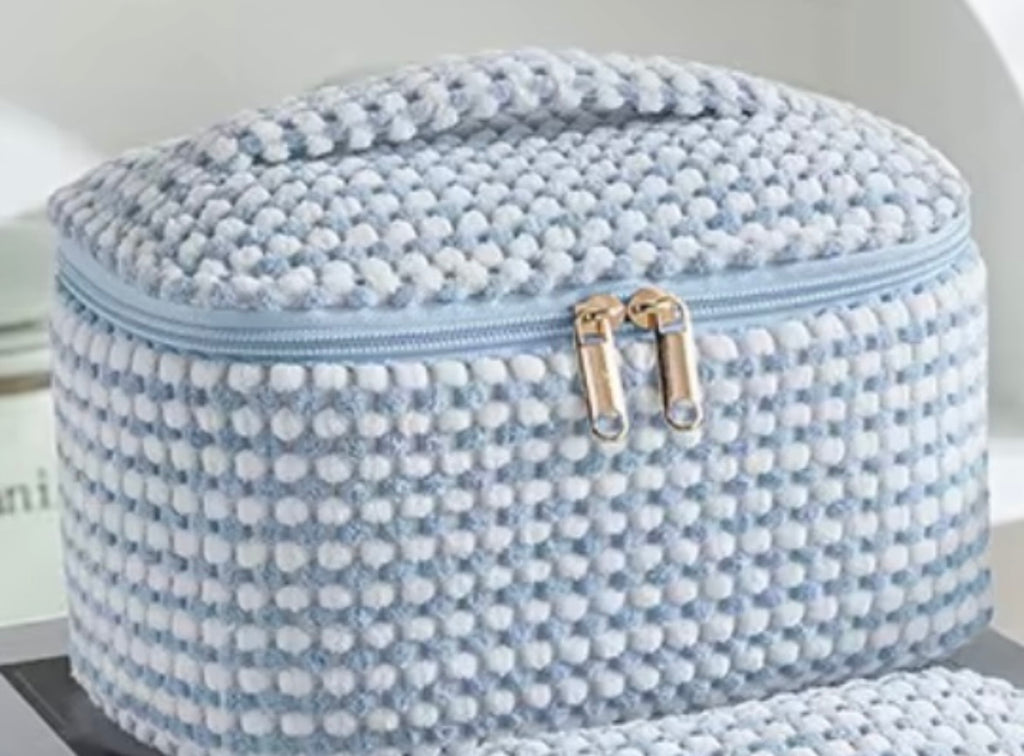 Large Cotton Makeup Bag (Main Organizer)