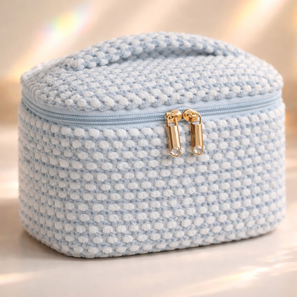 Large Cotton Makeup Bag (Main Organizer)