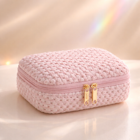 Small Cotton Makeup Pouch (Quick Touch-Ups)