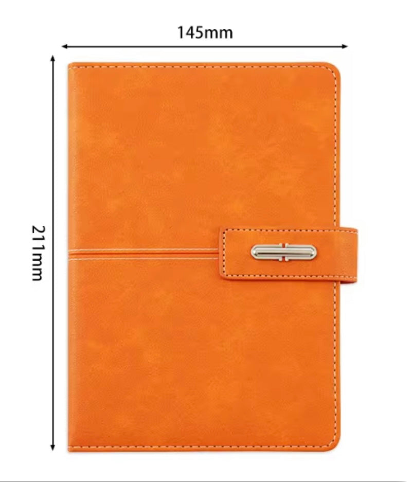 Eco-Friendly A5 Leather Notebook
