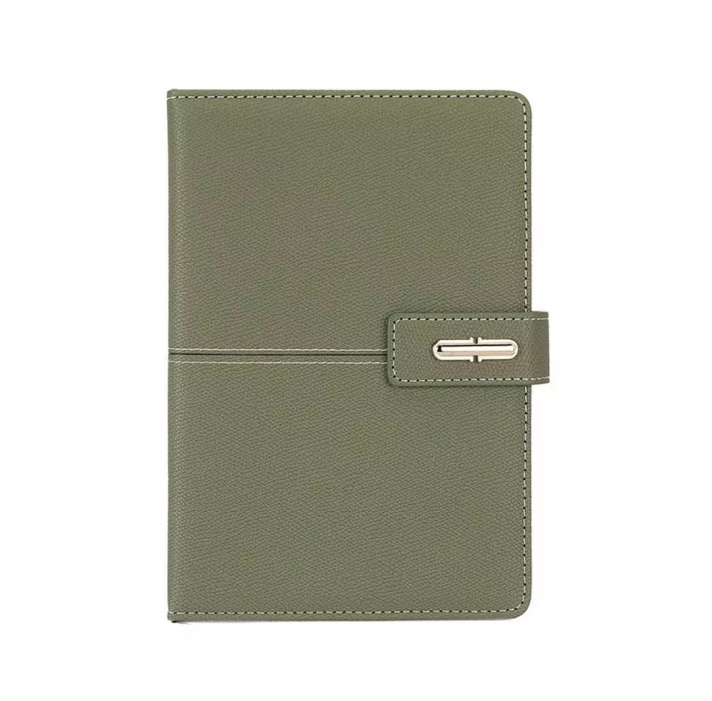 Eco-Friendly A5 Leather Notebook