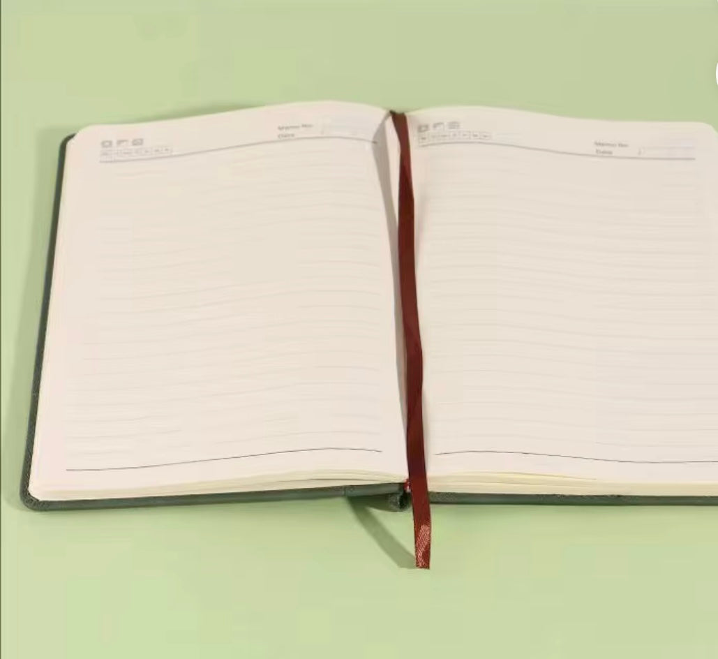Eco-Friendly A5 Leather Notebook