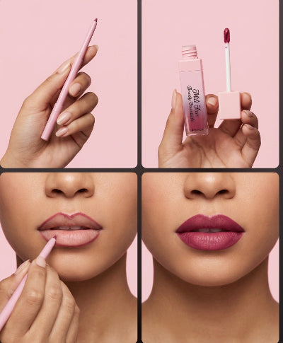 Matte Lip Kit (Lipstick + Lip Liner) 2 in 1