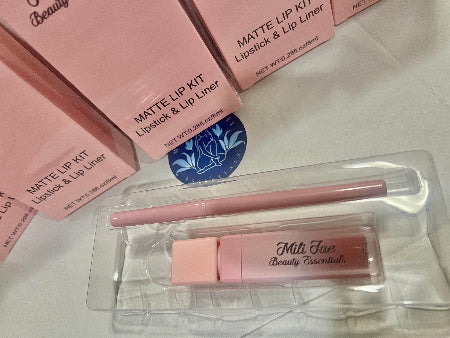 Matte Lip Kit (Lipstick + Lip Liner) 2 in 1